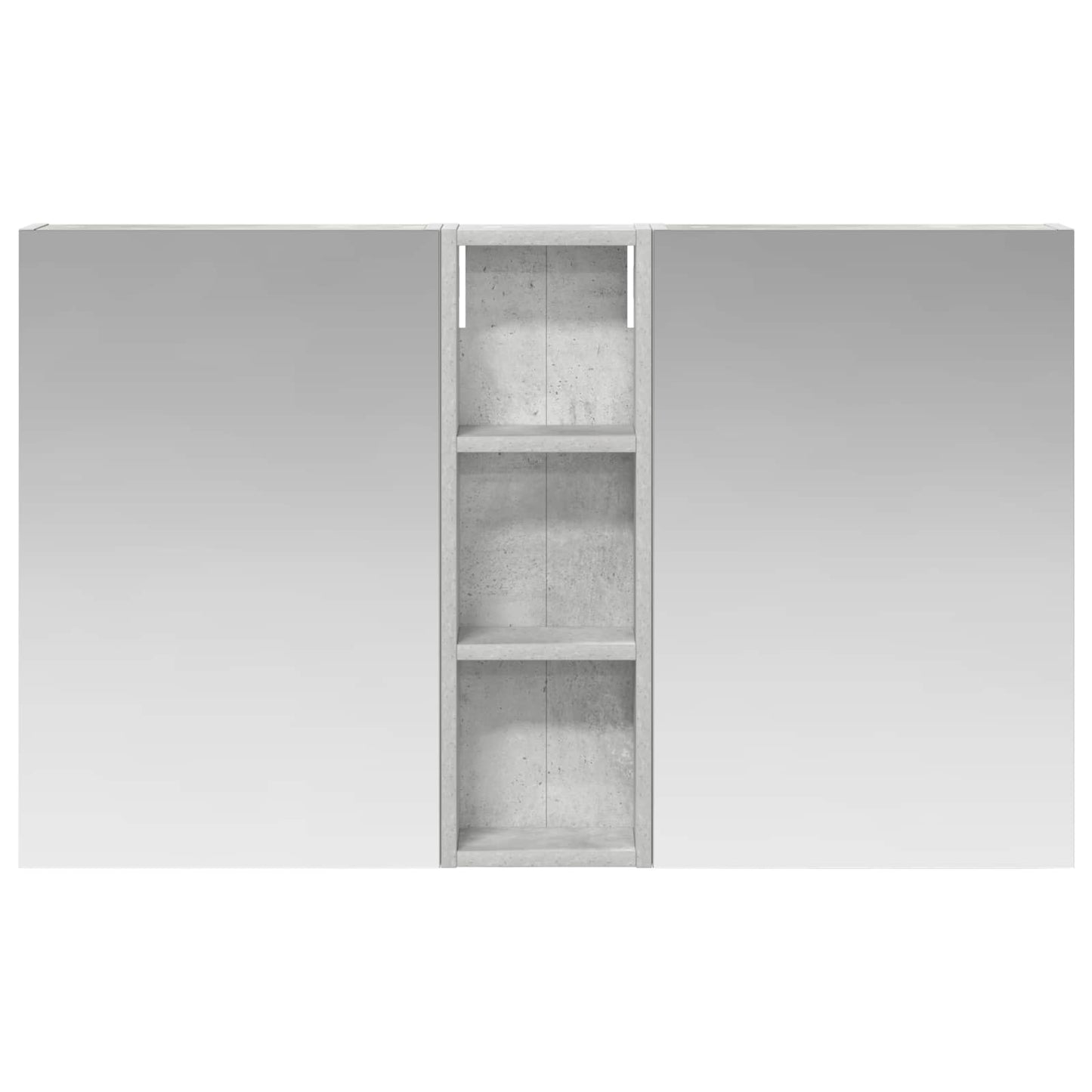 vidaXL Bathroom Cabinet Set 3 pcs 100 x 10.5 x 60.5 cm Engineered wood