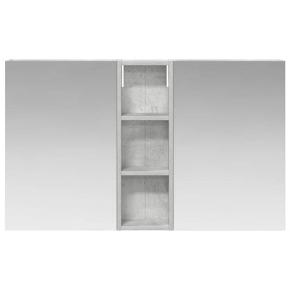 vidaXL Bathroom Cabinet Set 3 pcs 100 x 10.5 x 60.5 cm Engineered wood