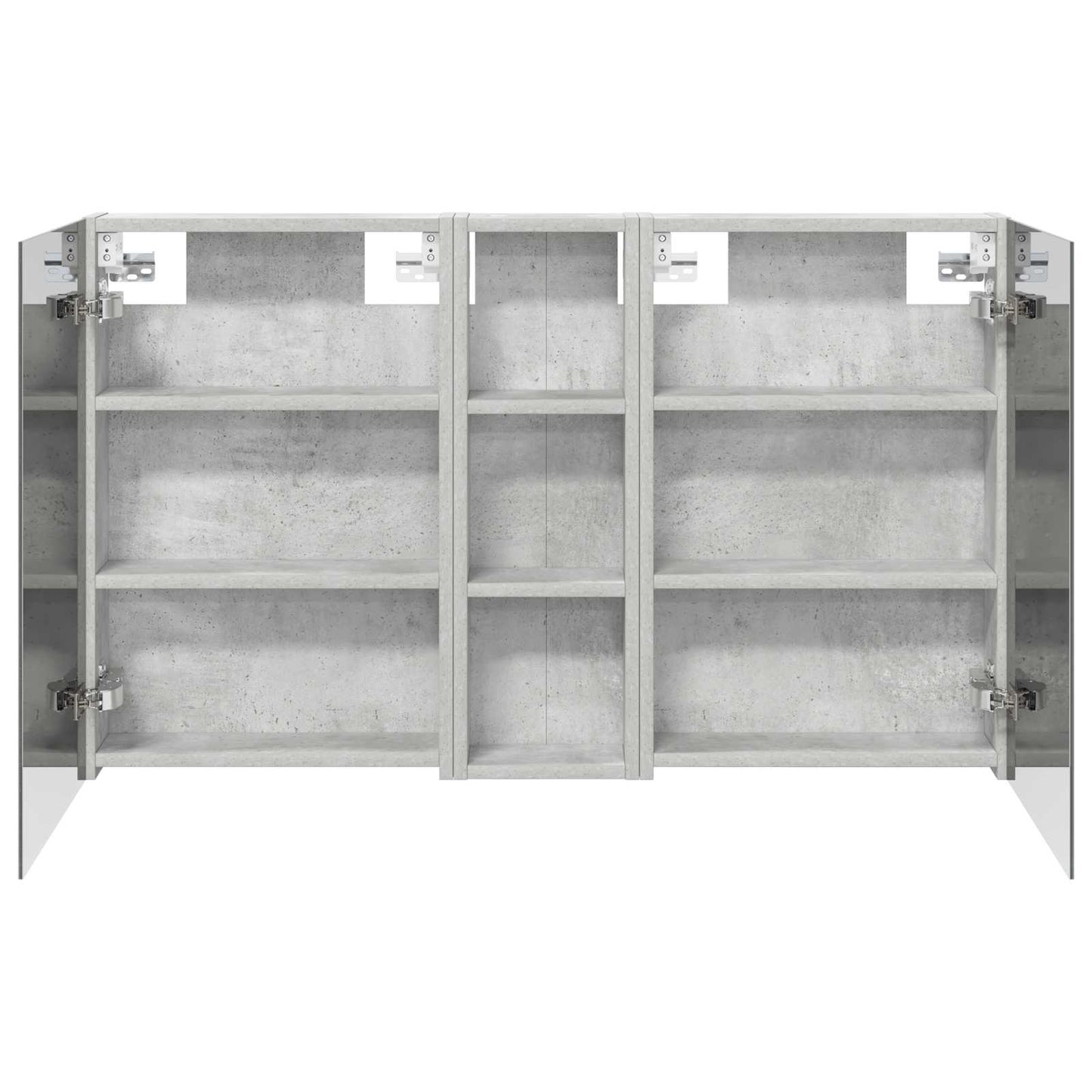 vidaXL Bathroom Cabinet Set 3 pcs 100 x 10.5 x 60.5 cm Engineered wood