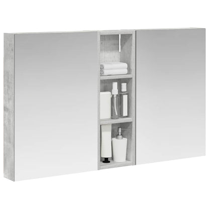 vidaXL Bathroom Cabinet Set 3 pcs 100 x 10.5 x 60.5 cm Engineered wood