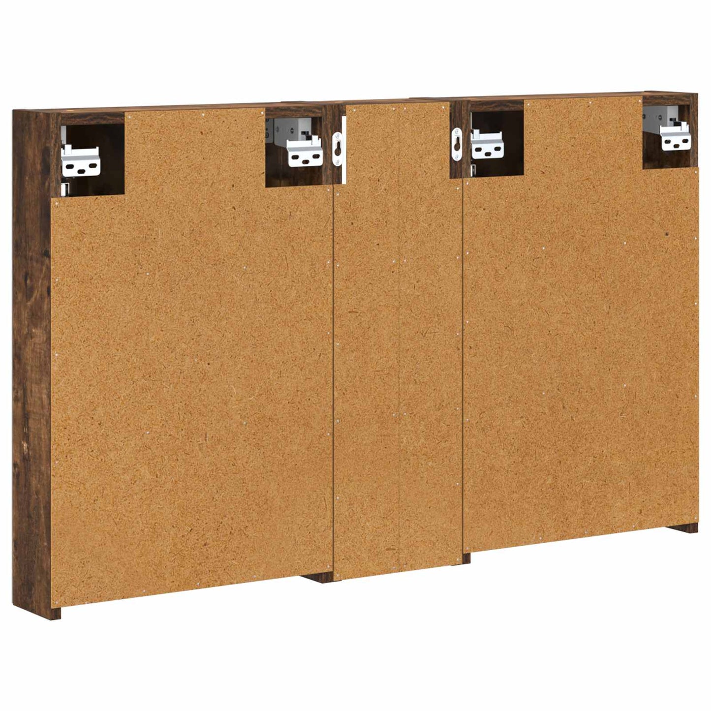 vidaXL Bathroom Cabinet Set 3 pcs 100 x 10.5 x 60.5 cm Engineered wood
