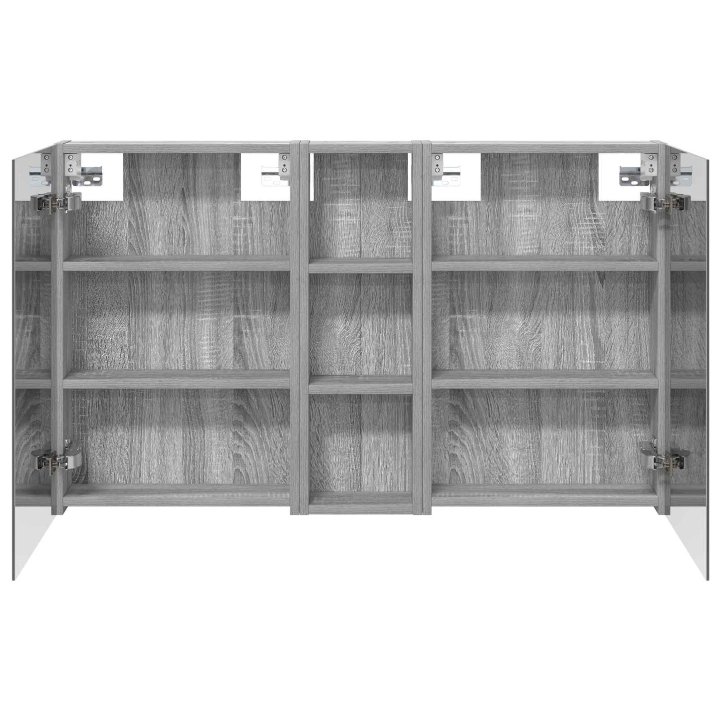 vidaXL Bathroom Cabinet Set 3 pcs 100 x 10.5 x 60.5 cm Engineered wood