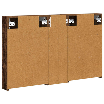 vidaXL Bathroom Cabinet Set 3 pcs 100 x 10.5 x 60.5 cm Engineered wood