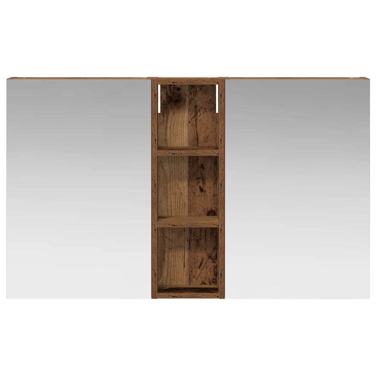 vidaXL Bathroom Cabinet Set 3 pcs 100 x 10.5 x 60.5 cm Engineered wood