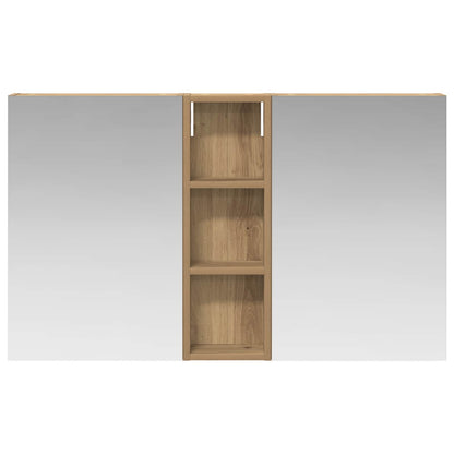 vidaXL Bathroom Cabinet Set 3 pcs 100 x 10.5 x 60.5 cm Engineered wood