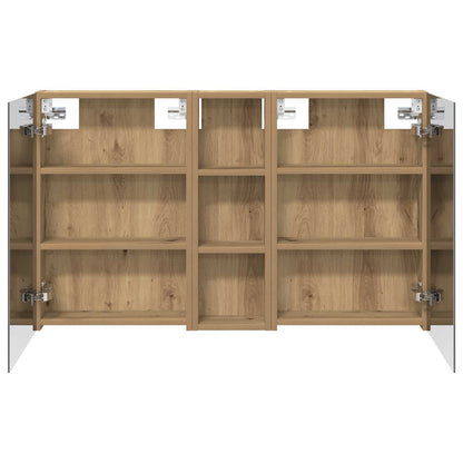 vidaXL Bathroom Cabinet Set 3 pcs 100 x 10.5 x 60.5 cm Engineered wood