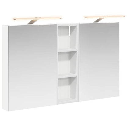 vidaXL Bathroom Cabinet Set 3 pcs 100 x 10.5 x 60.5 cm Engineered wood