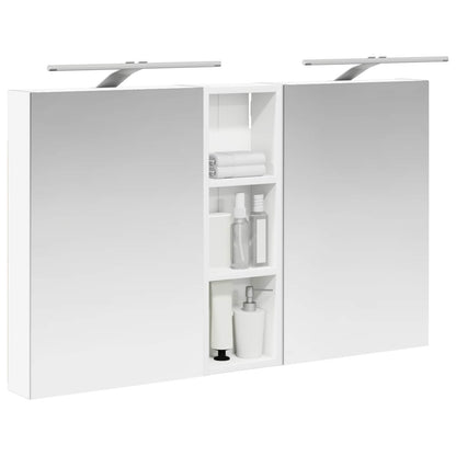 vidaXL Bathroom Cabinet Set 3 pcs 100 x 10.5 x 60.5 cm Engineered wood