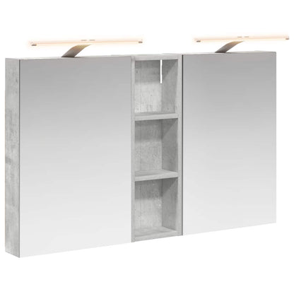 vidaXL Bathroom Cabinet Set 3 pcs 100 x 10.5 x 60.5 cm Engineered wood