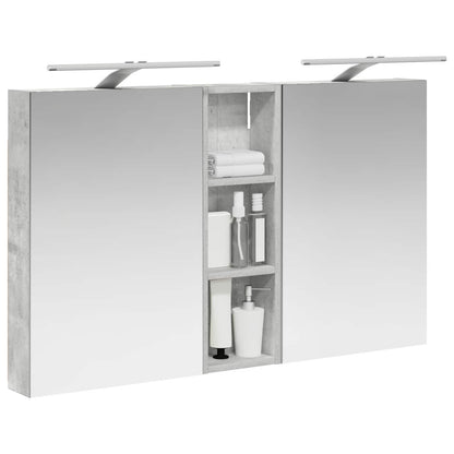 vidaXL Bathroom Cabinet Set 3 pcs 100 x 10.5 x 60.5 cm Engineered wood