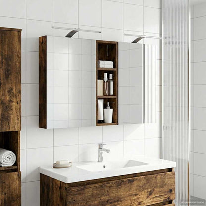 vidaXL Bathroom Cabinet Set 3 pcs 100 x 10.5 x 60.5 cm Engineered wood