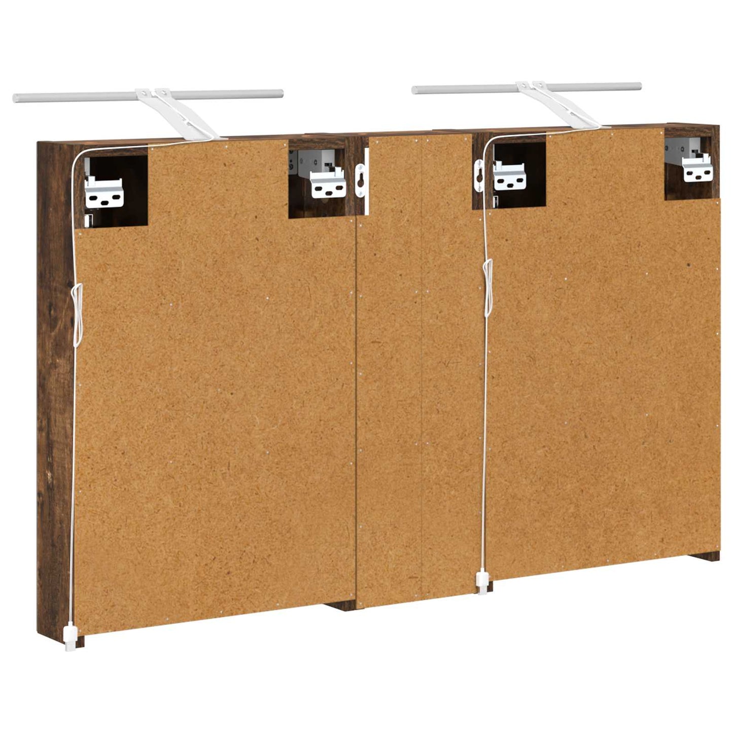 vidaXL Bathroom Cabinet Set 3 pcs 100 x 10.5 x 60.5 cm Engineered wood