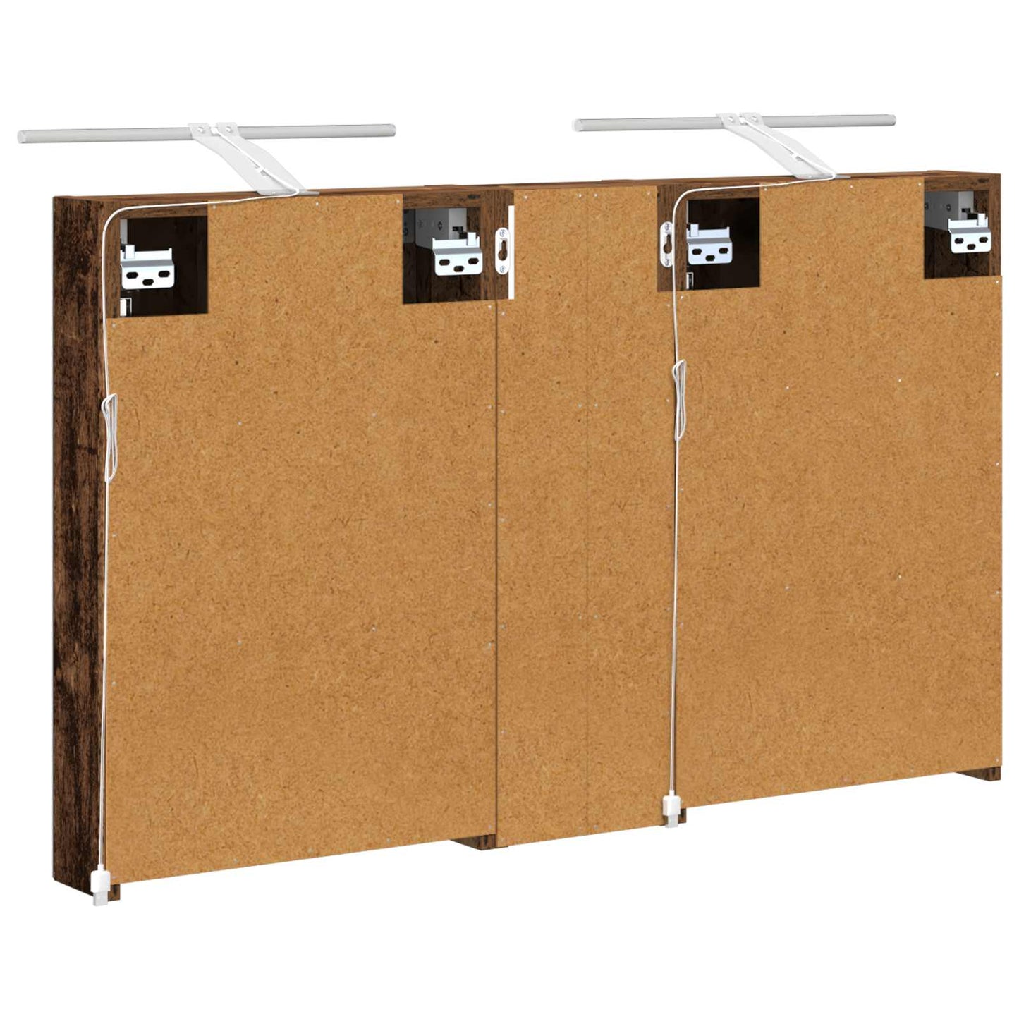 vidaXL Bathroom Cabinet Set 3 pcs 100 x 10.5 x 60.5 cm Engineered wood