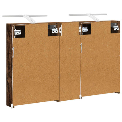vidaXL Bathroom Cabinet Set 3 pcs 100 x 10.5 x 60.5 cm Engineered wood