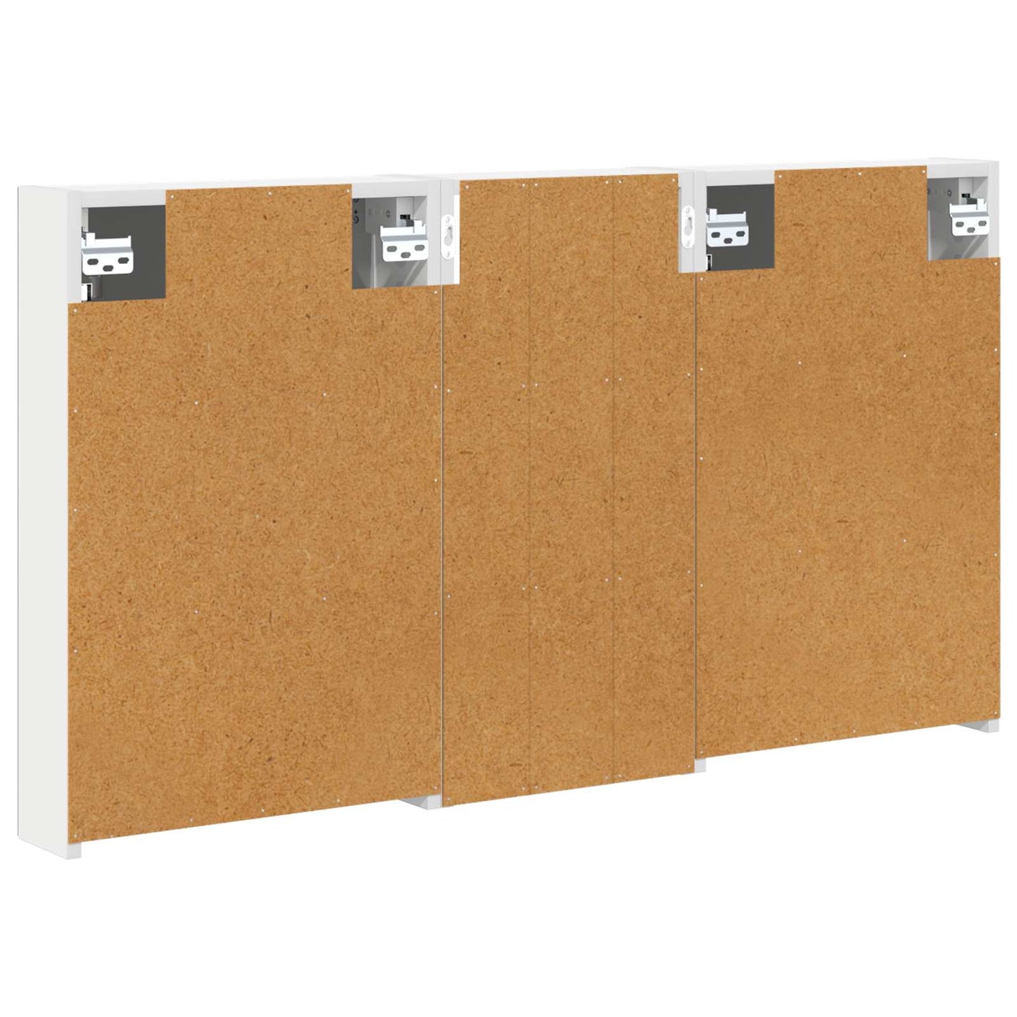 vidaXL Bathroom Cabinet Set 3 pcs 110 x 10.5 x 60.5 cm Engineered wood