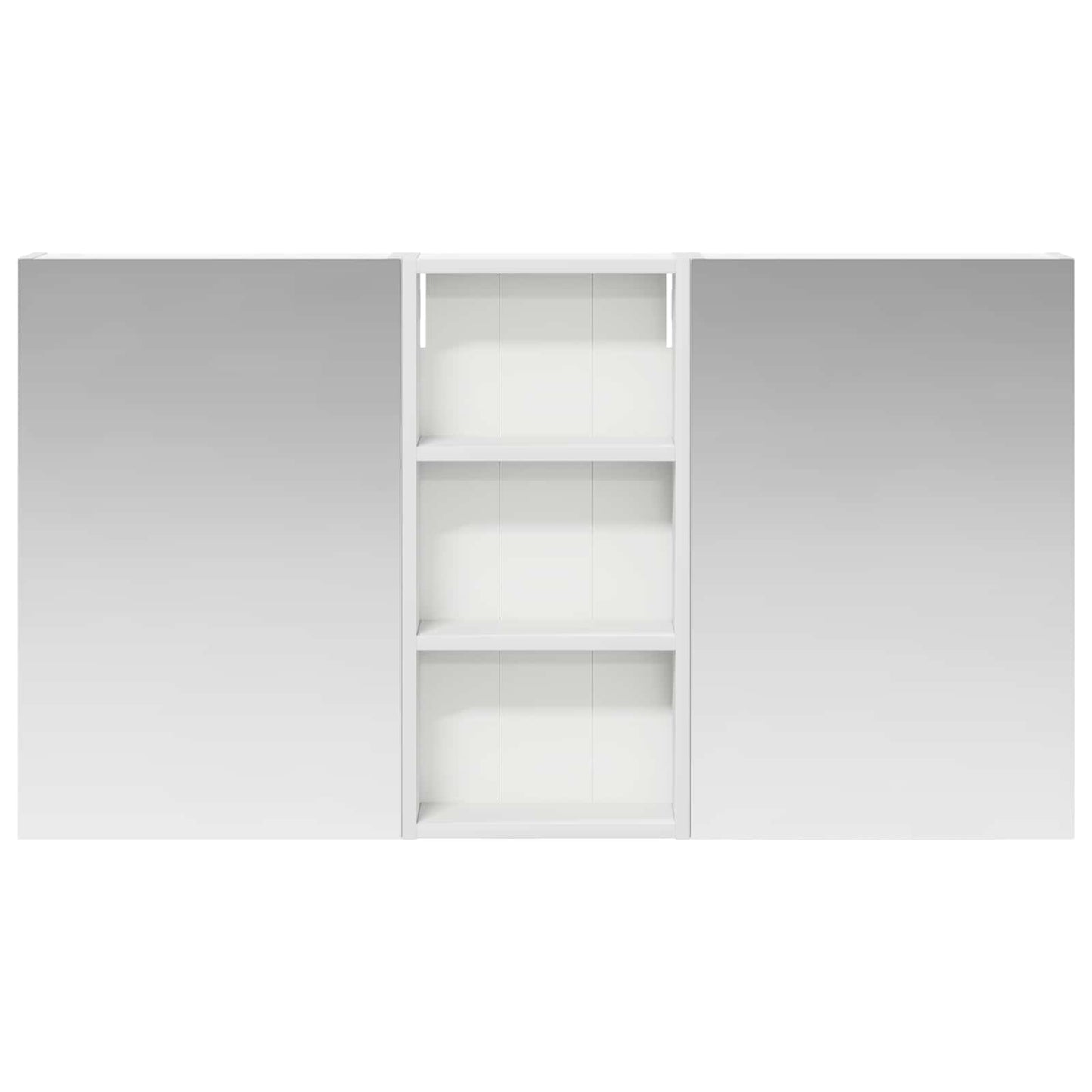 vidaXL Bathroom Cabinet Set 3 pcs 110 x 10.5 x 60.5 cm Engineered wood