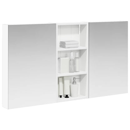 vidaXL Bathroom Cabinet Set 3 pcs 110 x 10.5 x 60.5 cm Engineered wood