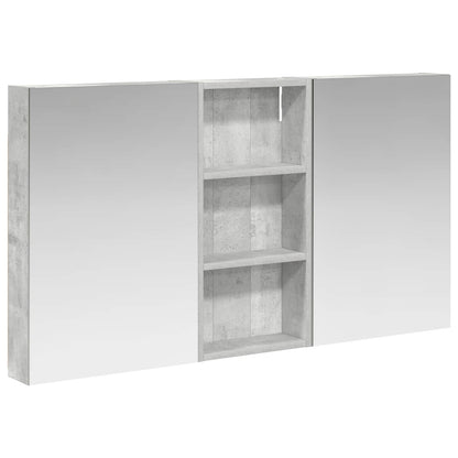 vidaXL Bathroom Cabinet Set 3 pcs 110 x 10.5 x 60.5 cm Engineered wood