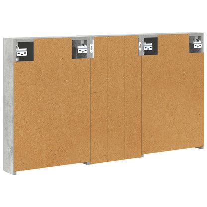 vidaXL Bathroom Cabinet Set 3 pcs 110 x 10.5 x 60.5 cm Engineered wood