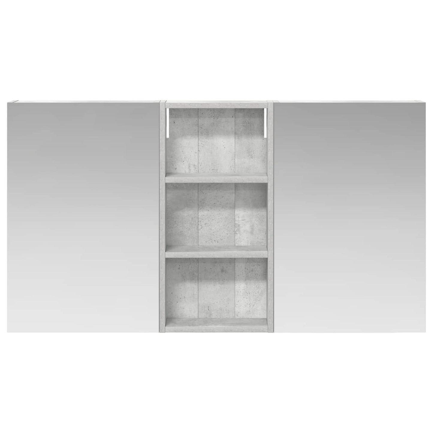 vidaXL Bathroom Cabinet Set 3 pcs 110 x 10.5 x 60.5 cm Engineered wood