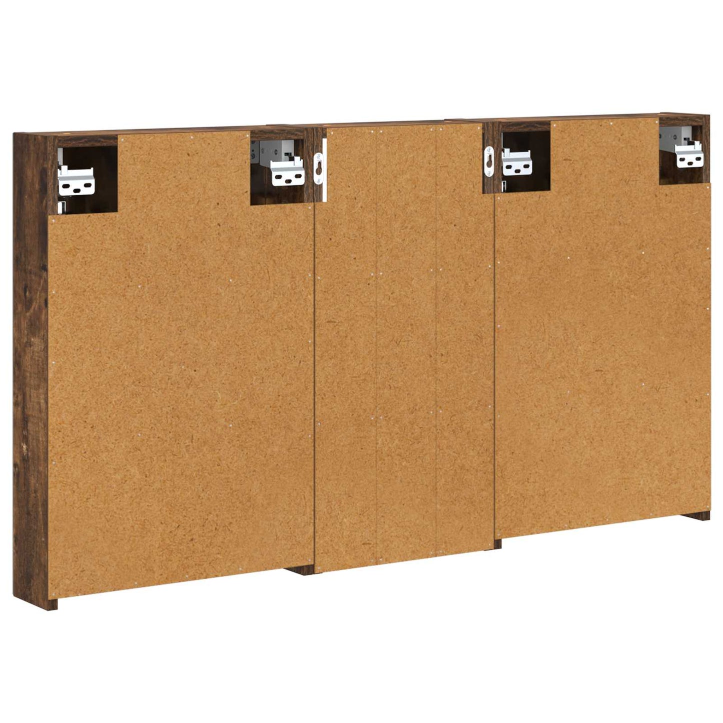 vidaXL Bathroom Cabinet Set 3 pcs 110 x 10.5 x 60.5 cm Engineered wood