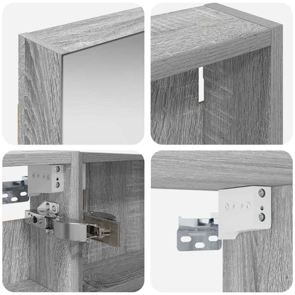 vidaXL Bathroom Cabinet Set 3 pcs 110 x 10.5 x 60.5 cm Engineered wood