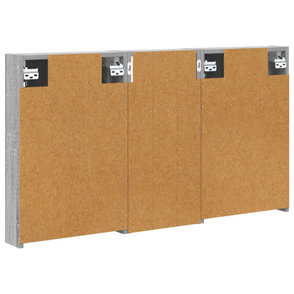 vidaXL Bathroom Cabinet Set 3 pcs 110 x 10.5 x 60.5 cm Engineered wood