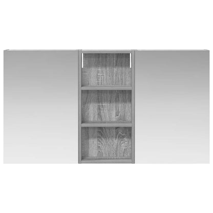 vidaXL Bathroom Cabinet Set 3 pcs 110 x 10.5 x 60.5 cm Engineered wood