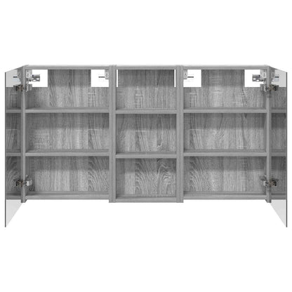 vidaXL Bathroom Cabinet Set 3 pcs 110 x 10.5 x 60.5 cm Engineered wood