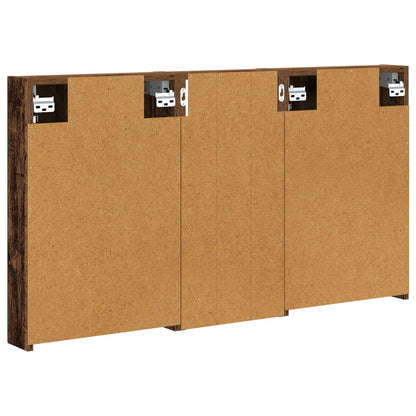 vidaXL Bathroom Cabinet Set 3 pcs 110 x 10.5 x 60.5 cm Engineered wood