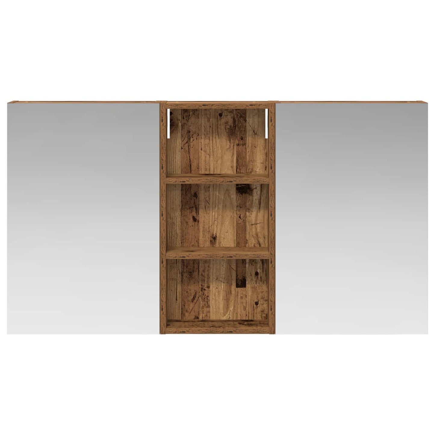 vidaXL Bathroom Cabinet Set 3 pcs 110 x 10.5 x 60.5 cm Engineered wood