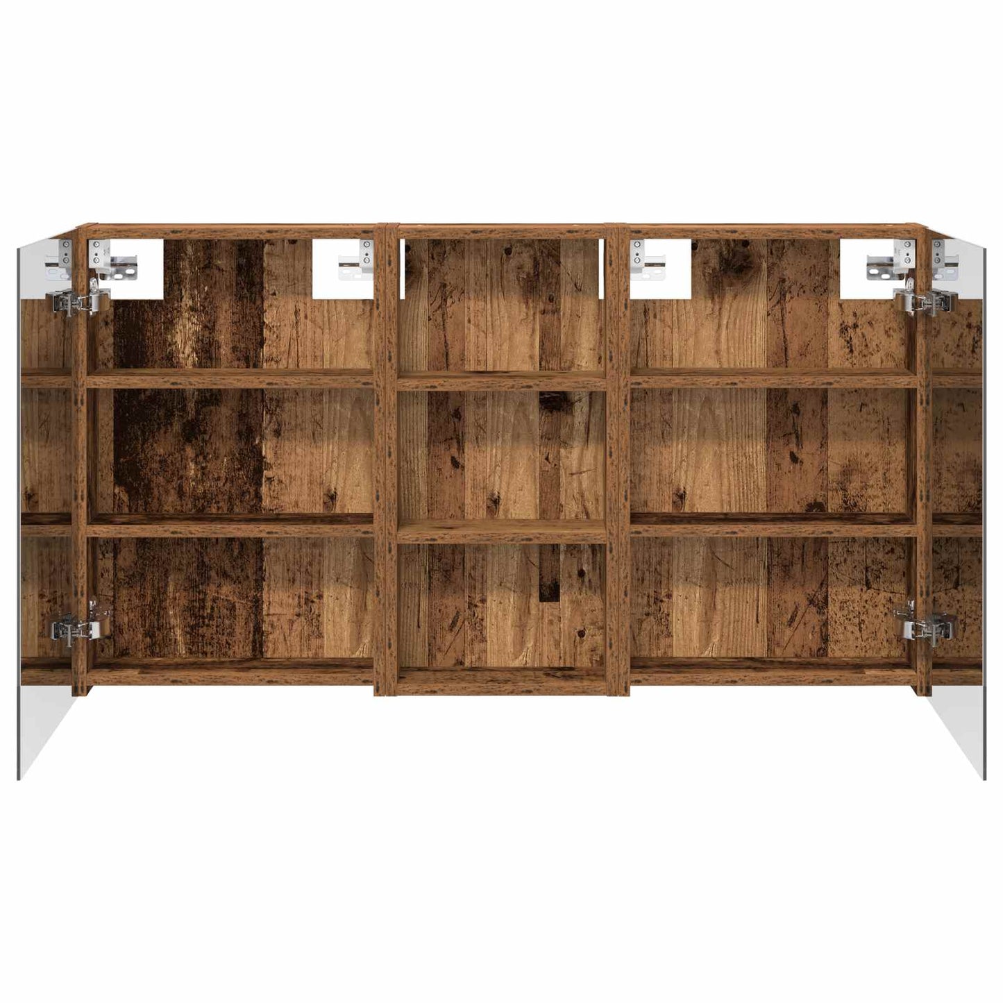 vidaXL Bathroom Cabinet Set 3 pcs 110 x 10.5 x 60.5 cm Engineered wood
