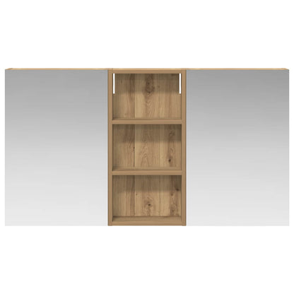 vidaXL Bathroom Cabinet Set 3 pcs 110 x 10.5 x 60.5 cm Engineered wood