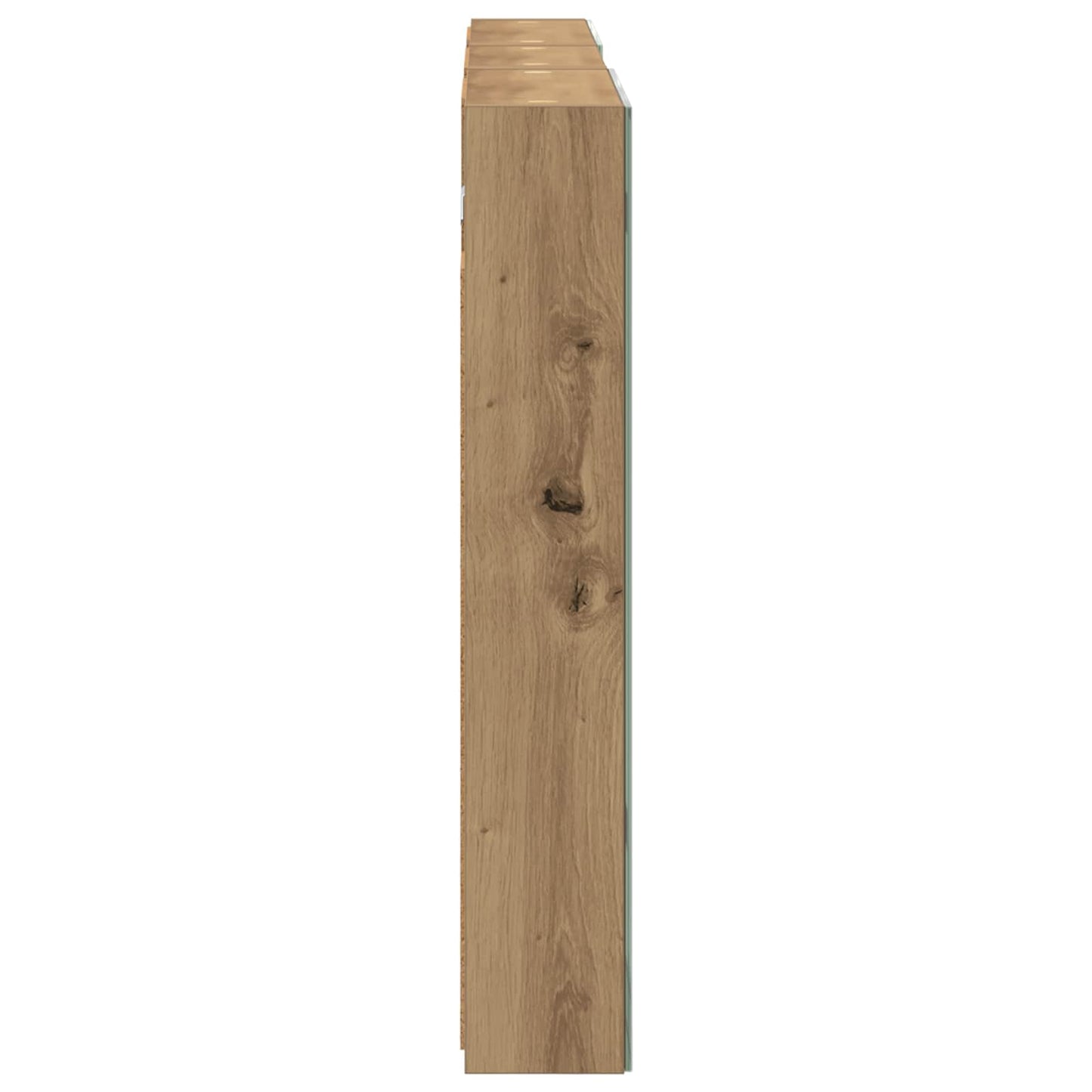 vidaXL Bathroom Cabinet Set 3 pcs 110 x 10.5 x 60.5 cm Engineered wood