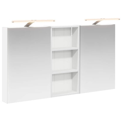 vidaXL Bathroom Cabinet Set 3 pcs 110 x 10.5 x 60.5 cm Engineered wood