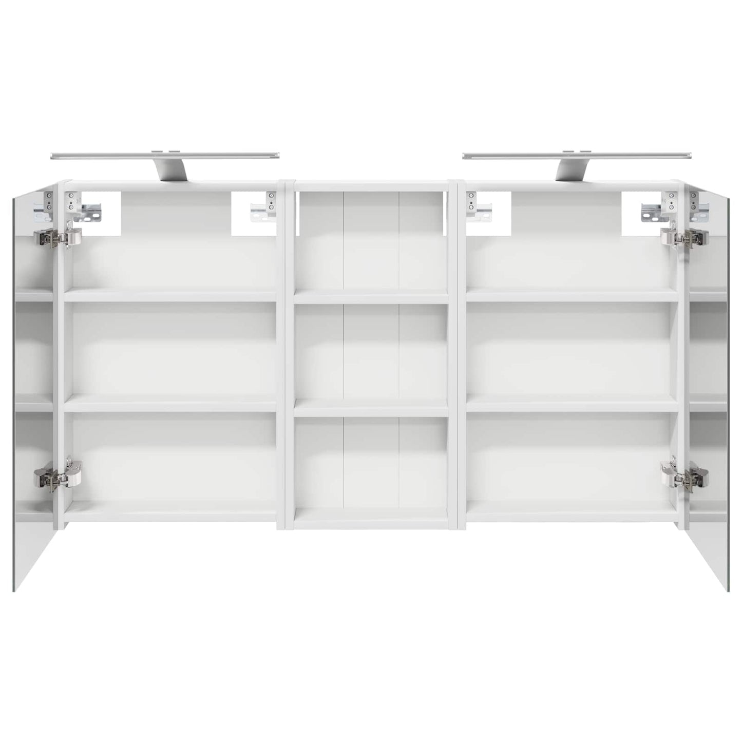 vidaXL Bathroom Cabinet Set 3 pcs 110 x 10.5 x 60.5 cm Engineered wood