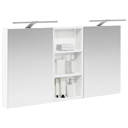 vidaXL Bathroom Cabinet Set 3 pcs 110 x 10.5 x 60.5 cm Engineered wood