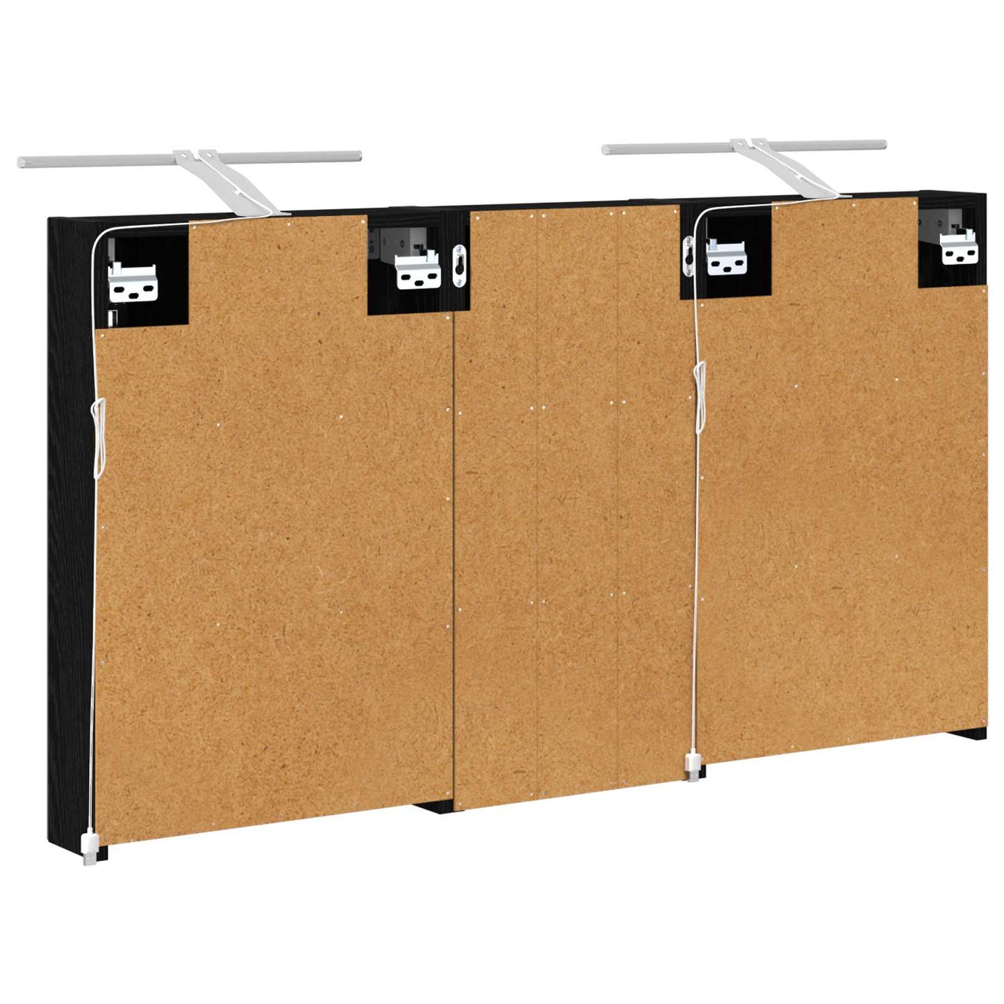vidaXL Bathroom Cabinet Set 3 pcs 110 x 10.5 x 60.5 cm Engineered wood