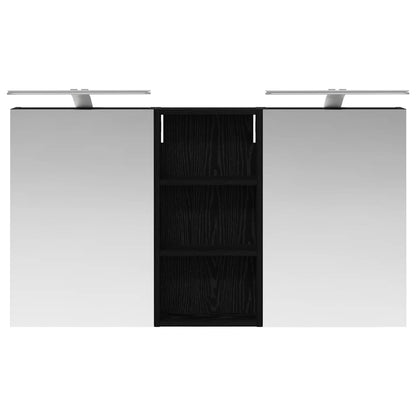 vidaXL Bathroom Cabinet Set 3 pcs 110 x 10.5 x 60.5 cm Engineered wood