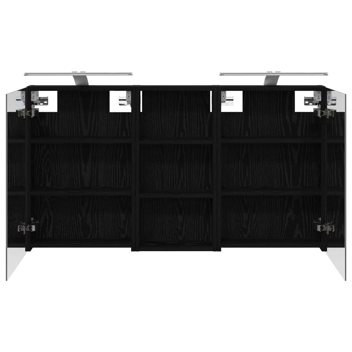 vidaXL Bathroom Cabinet Set 3 pcs 110 x 10.5 x 60.5 cm Engineered wood