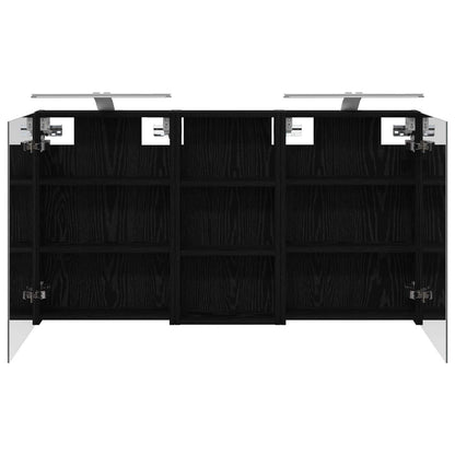 vidaXL Bathroom Cabinet Set 3 pcs 110 x 10.5 x 60.5 cm Engineered wood