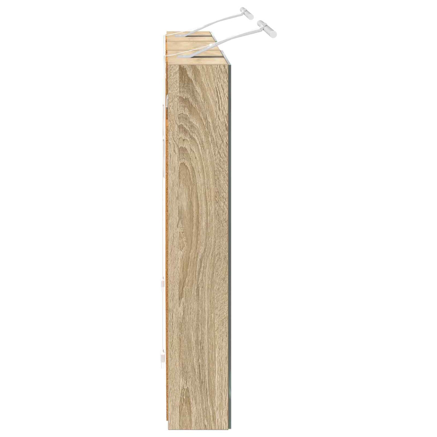 vidaXL Bathroom Cabinet Set 3 pcs 110 x 10.5 x 60.5 cm Engineered wood