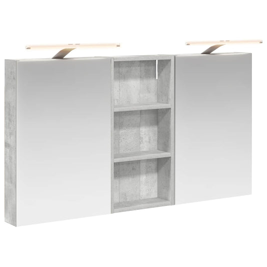 vidaXL Bathroom Cabinet Set 3 pcs 110 x 10.5 x 60.5 cm Engineered wood