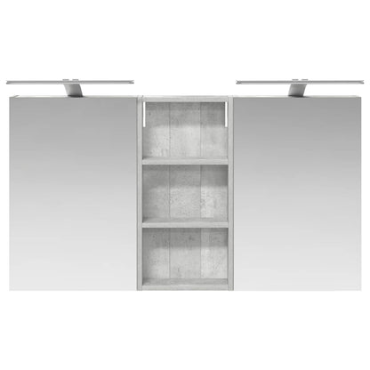 vidaXL Bathroom Cabinet Set 3 pcs 110 x 10.5 x 60.5 cm Engineered wood