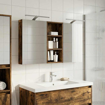 vidaXL Bathroom Cabinet Set 3 pcs 110 x 10.5 x 60.5 cm Engineered wood