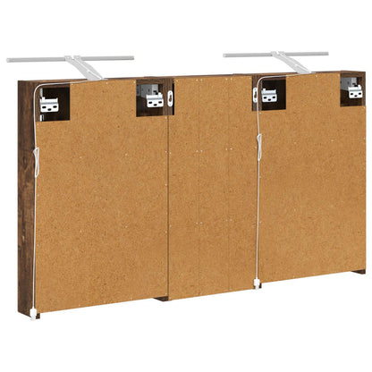 vidaXL Bathroom Cabinet Set 3 pcs 110 x 10.5 x 60.5 cm Engineered wood