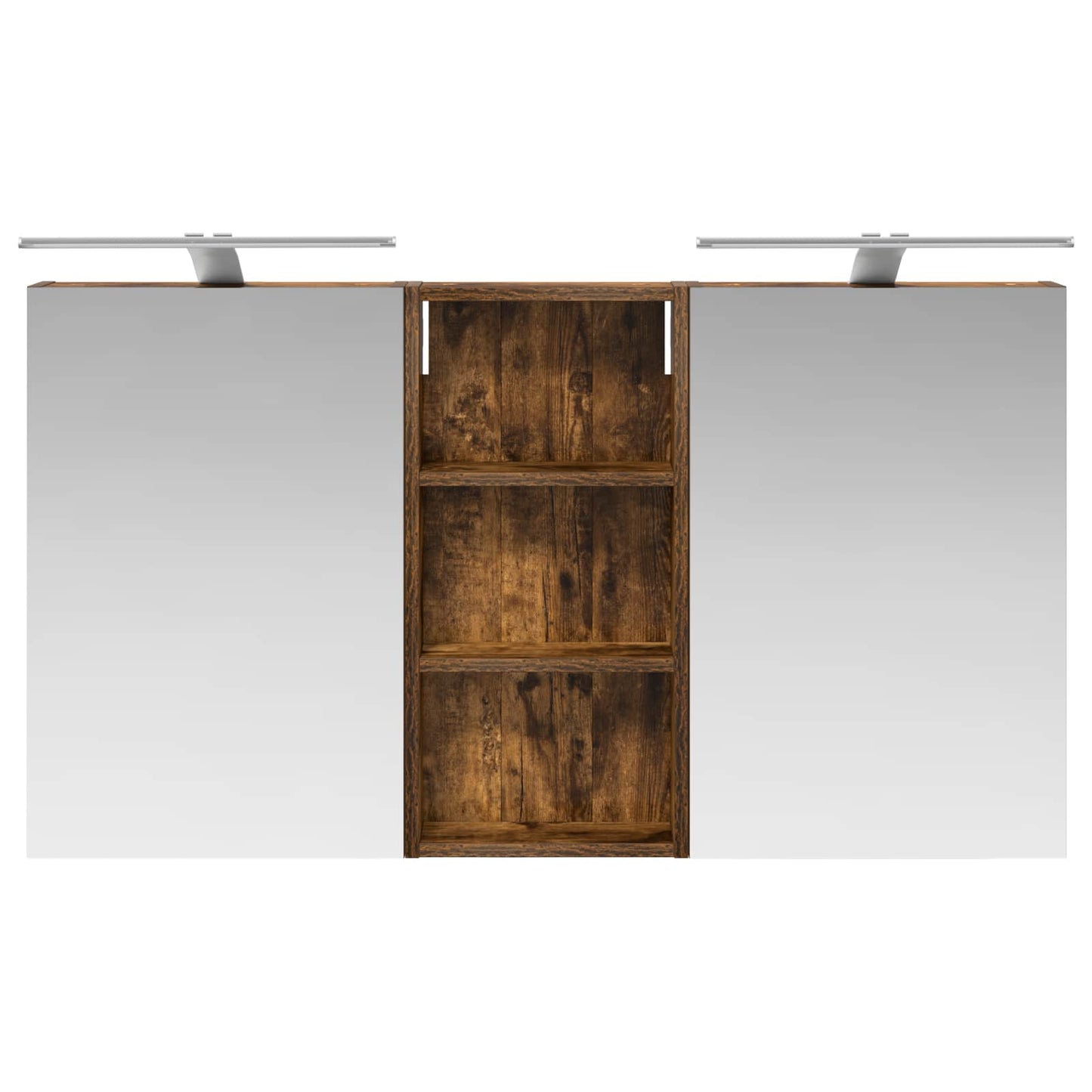 vidaXL Bathroom Cabinet Set 3 pcs 110 x 10.5 x 60.5 cm Engineered wood