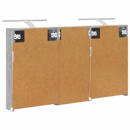 vidaXL Bathroom Cabinet Set 3 pcs 110 x 10.5 x 60.5 cm Engineered wood