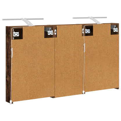 vidaXL Bathroom Cabinet Set 3 pcs 110 x 10.5 x 60.5 cm Engineered wood