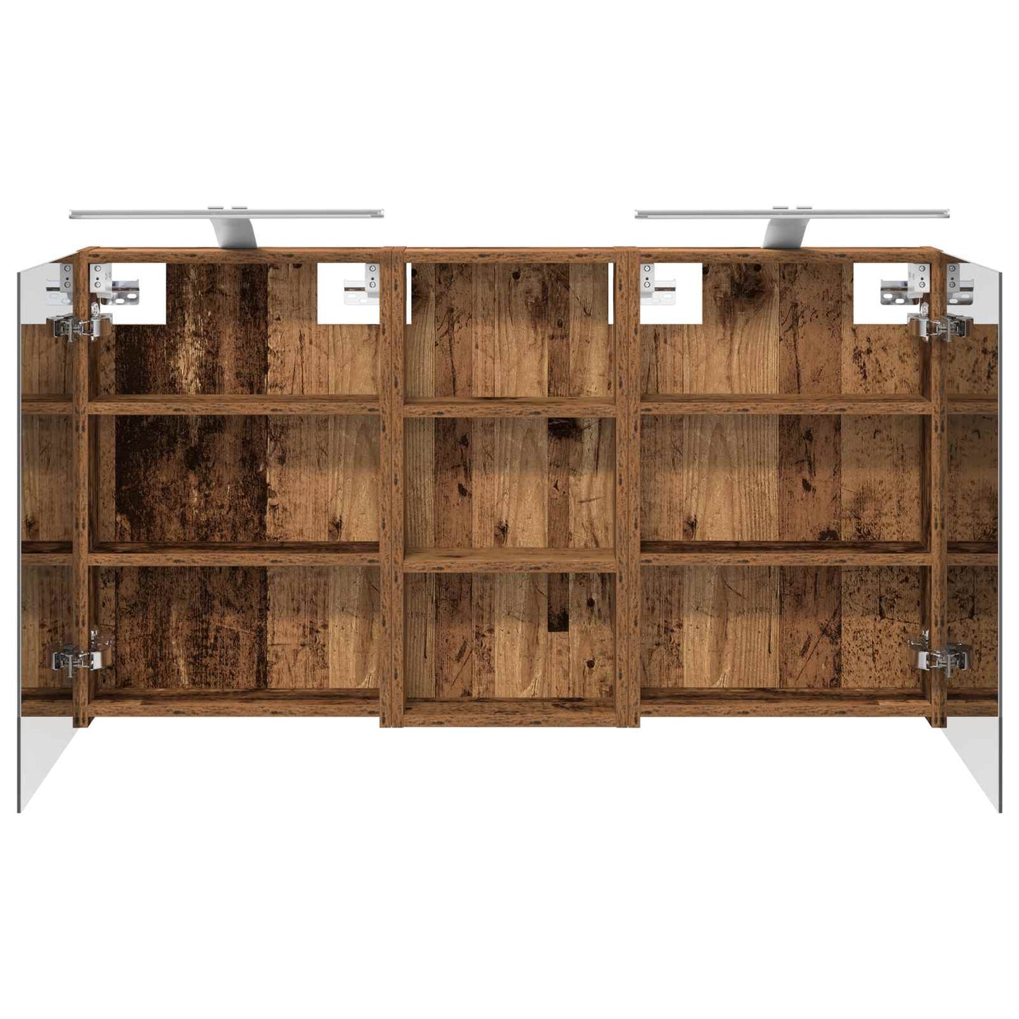vidaXL Bathroom Cabinet Set 3 pcs 110 x 10.5 x 60.5 cm Engineered wood